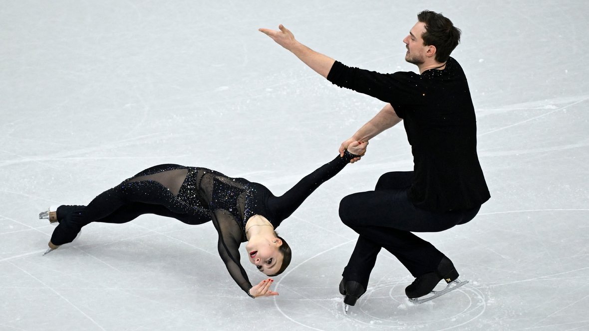    Дарья Данилова и Майкл Циба. AFP