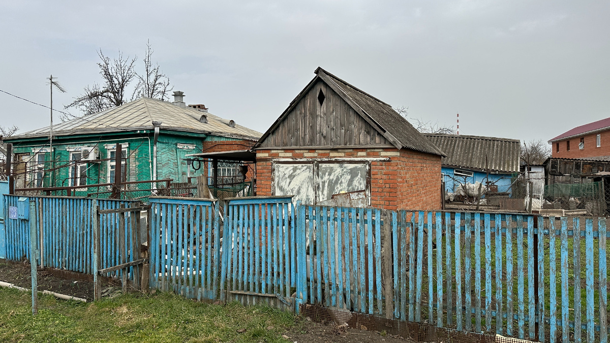 Вот такой сегодня дом в станице)