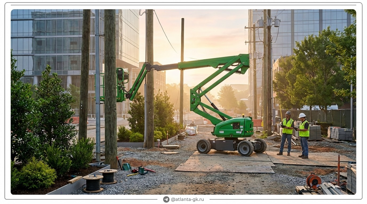    Электрические экскаваторы и погрузчики — будущее рынка аренды спецтехники Atlanta-gk