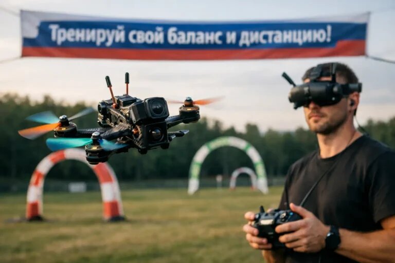    Как полёты развивают чувство баланса и дистанции "Обученик"
