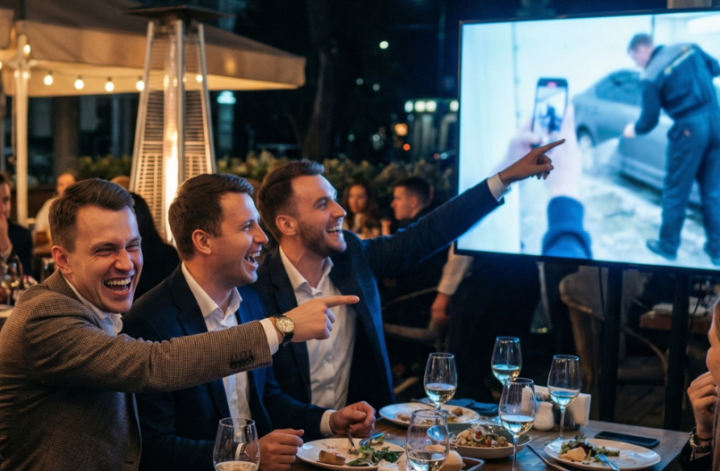 Одноклассники глумились над нищим ботаником, который стал мойщиком авто