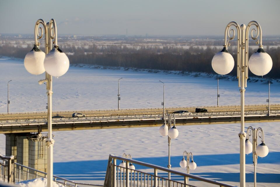    Погода. Зима. Нагорный парк.. Источник: Виталий Барабаш