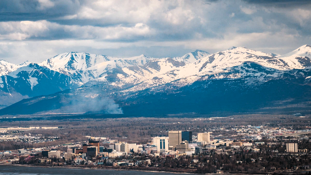 Анкоридж (Anchorage), май 2022 года. 