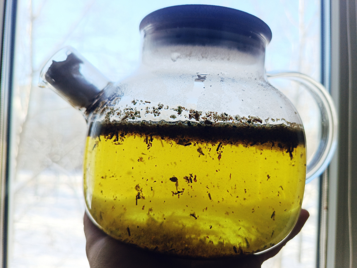 Настаиваем 15-20 минут