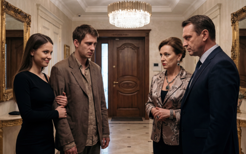 Назло богатым родителям дочь притащила домой бедного работягу