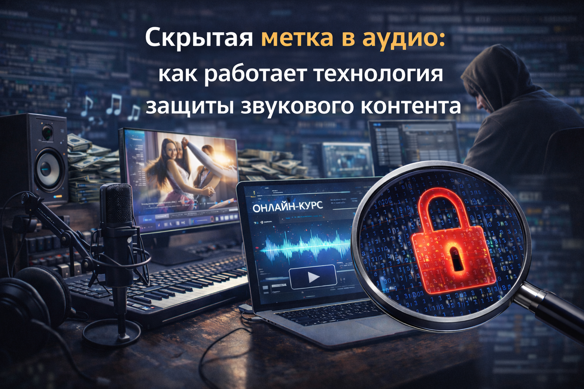 Скрытая метка в аудио 