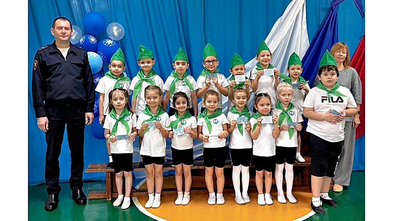    В Курганинске прошли торжественные мероприятия для будущих ЮИДовцев