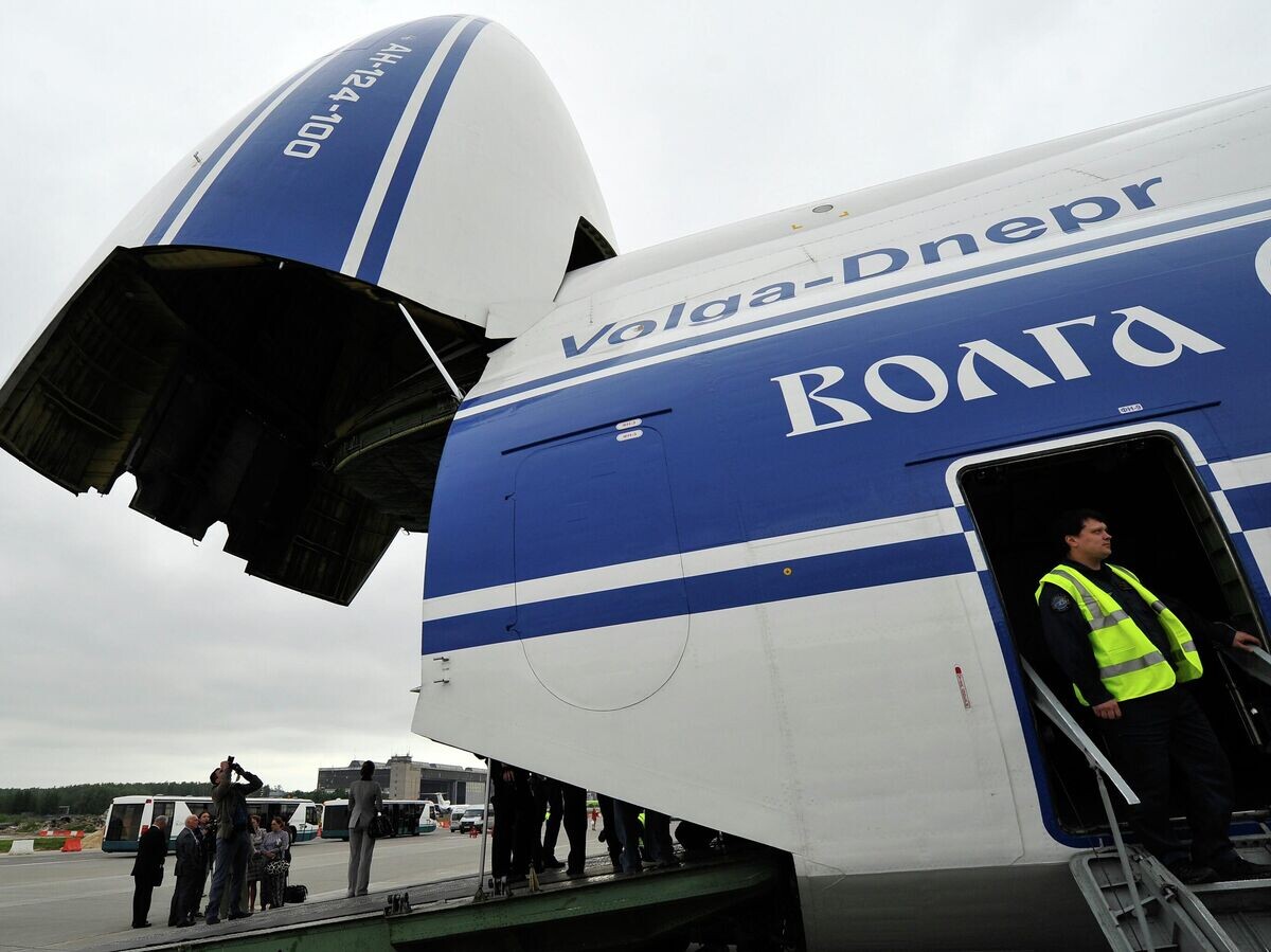    Самолет АН-124-100 "Руслан" компании "Волга-Днепр" | © РИА Новости / Алексей Куденко