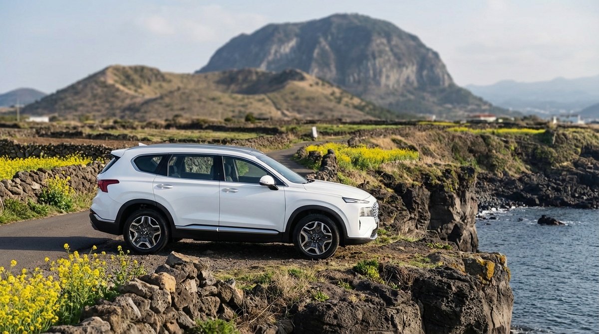 Автомобиль из проката на острове Чеджу