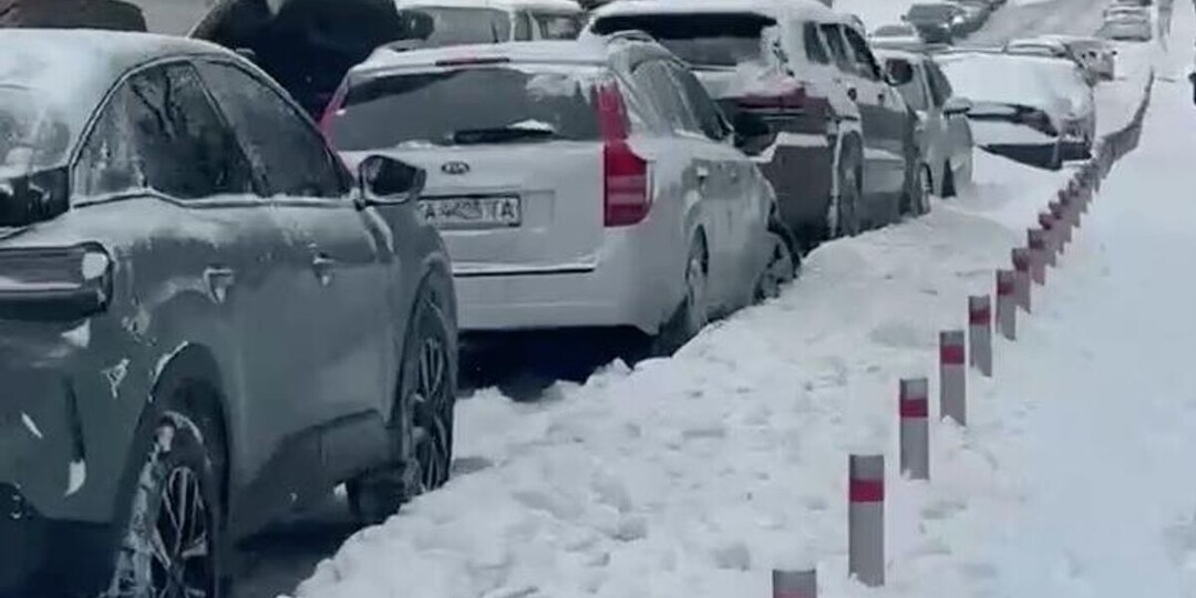 В Киеве произошел транспортный коллапс