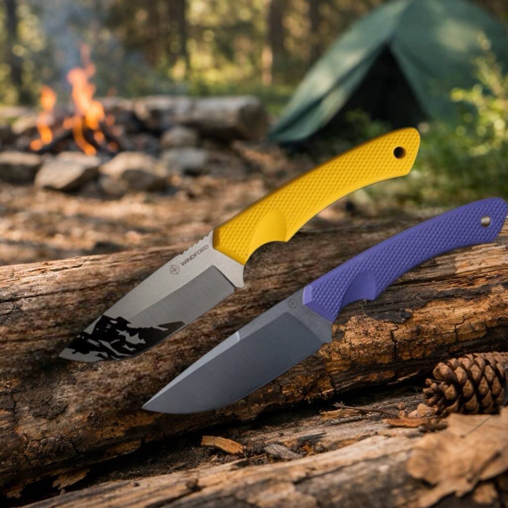 Туристические модели ножей "Орион" и "Тесей"