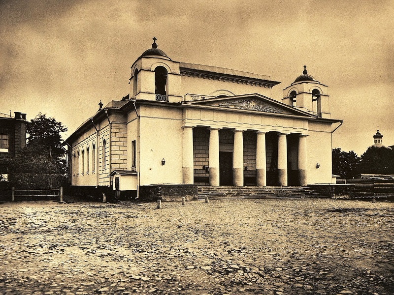 Церковь Святого Людовика Н.Найдёнов 1884 год (источник https://pastvu.com)