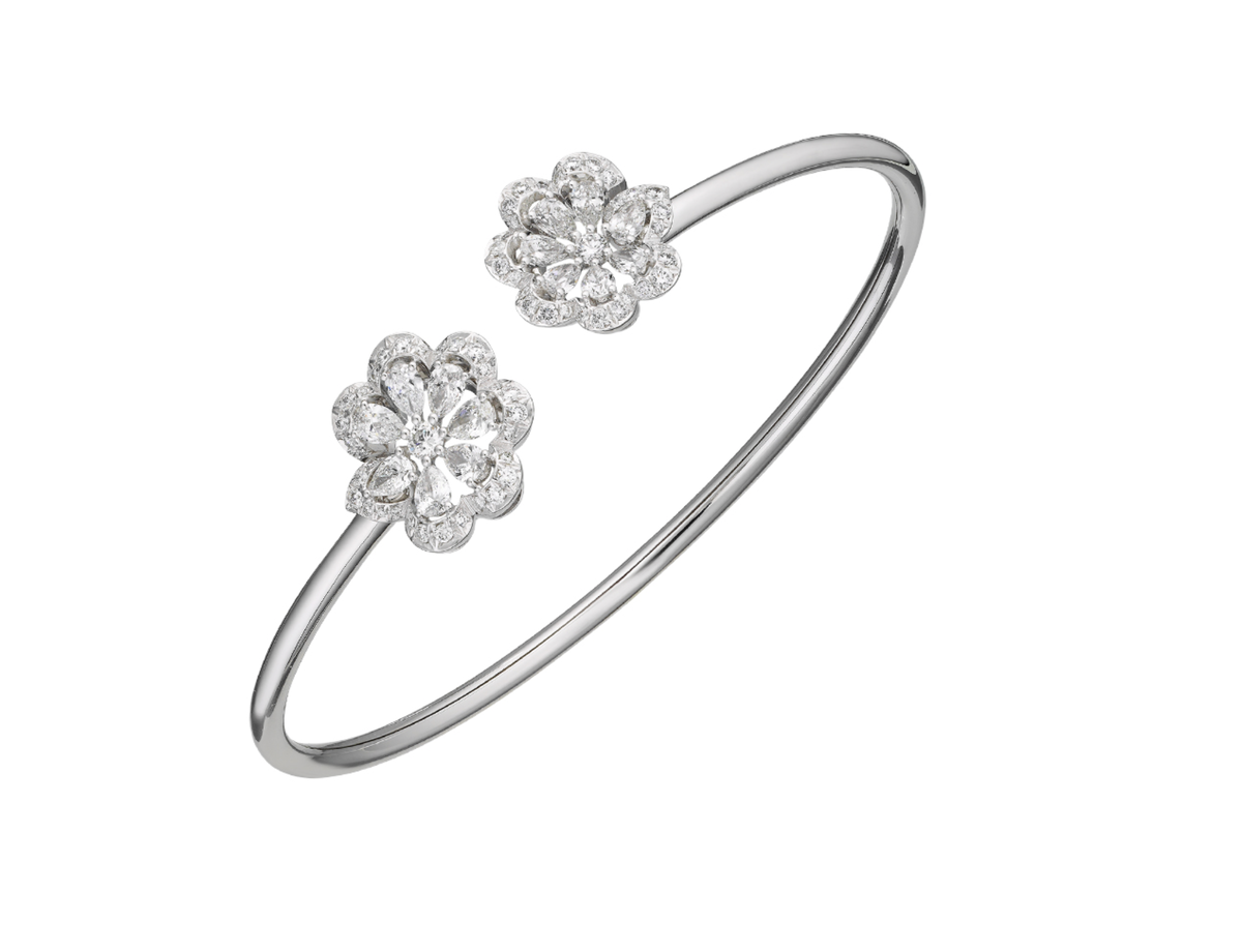 Браслет Chopard из белого золота с бриллиантами