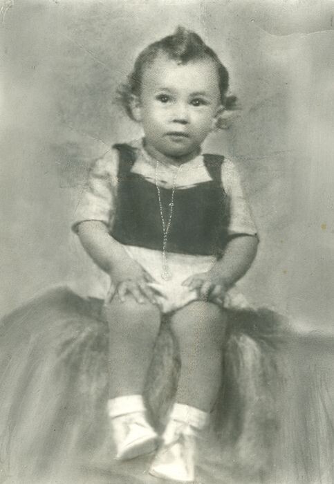 Робертино Лорети в раннем детстве.