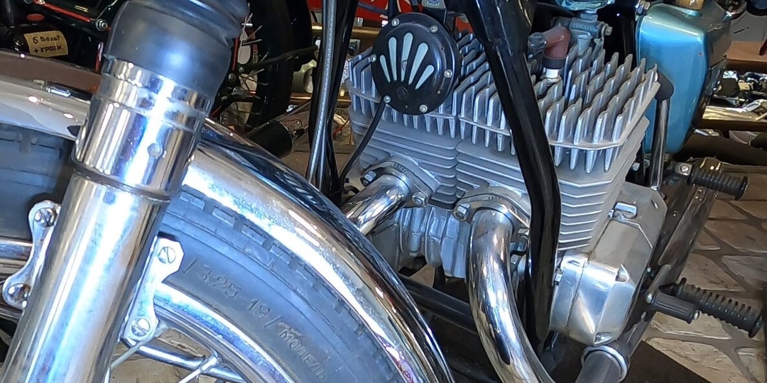 Мотоцикл, который мог стать легендой советских дорог, рассматриваем ИЖ-500 (фото+видео)