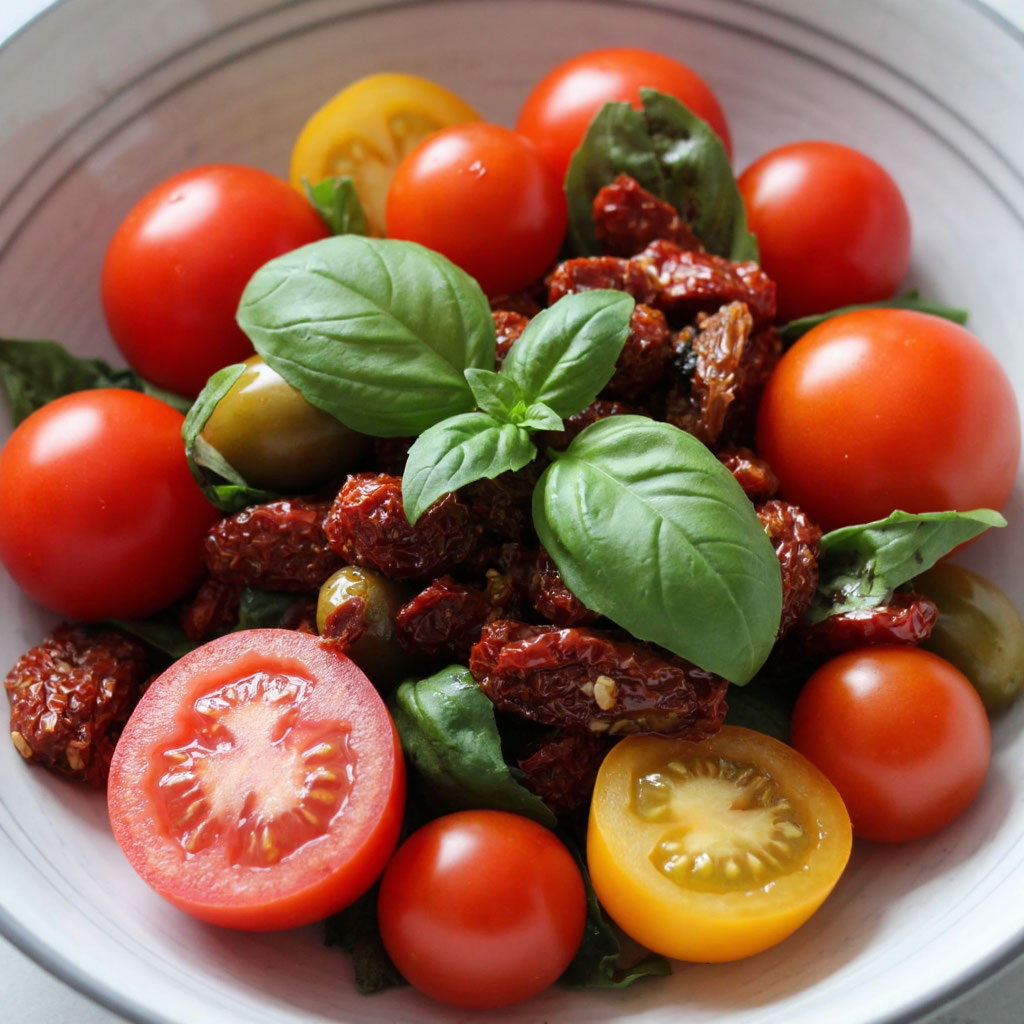  Салат «Три помидора» 