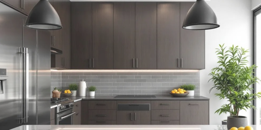 Освещение на кухне: где делать подсветку, сколько нужно светильников и как не ошибиться с светом в 2026 году