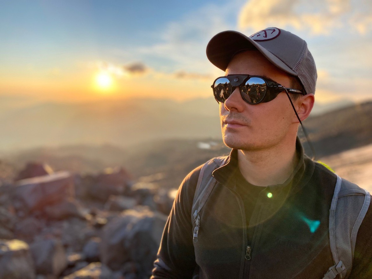 В поисковом маршруте на Эльбрусе