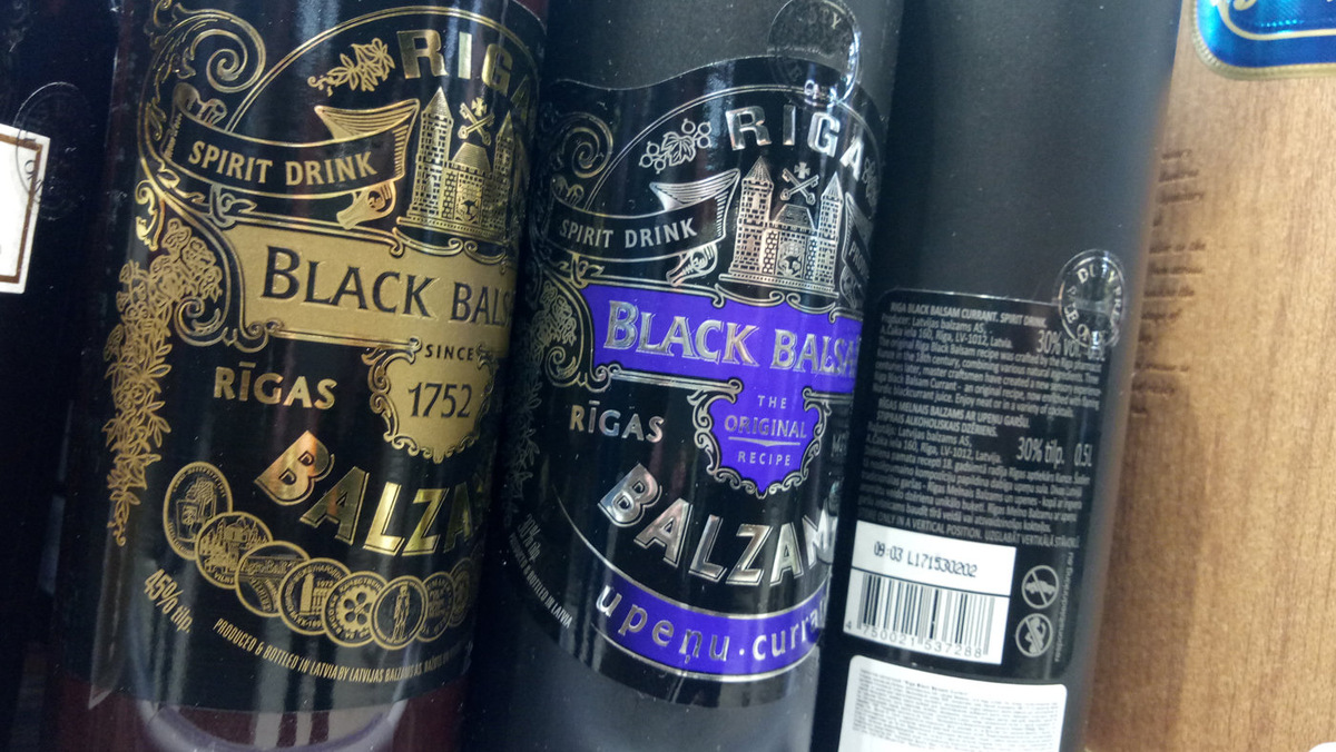 Продукция предприятия "Рижский бальзам" © Sputnik