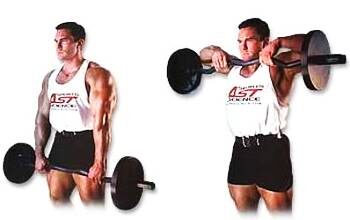 Секрет круглых плеч: почему тяга штанги к подбородку — король среди упражнений на среднюю дельту.