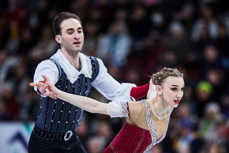     Фигуристы Анастасия Метелкина и Лука Берулава / Фото: Olympics