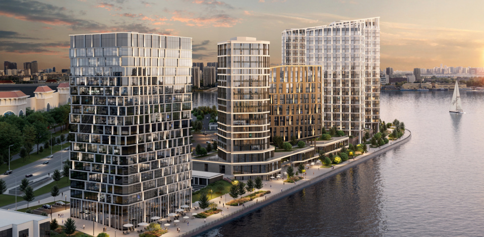     Новый бизнес-центр возвели на берегу Москвы-реки