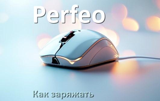 
Как зарядить беспроводную мышь Perfeo по USB от компьютера и ноутбука