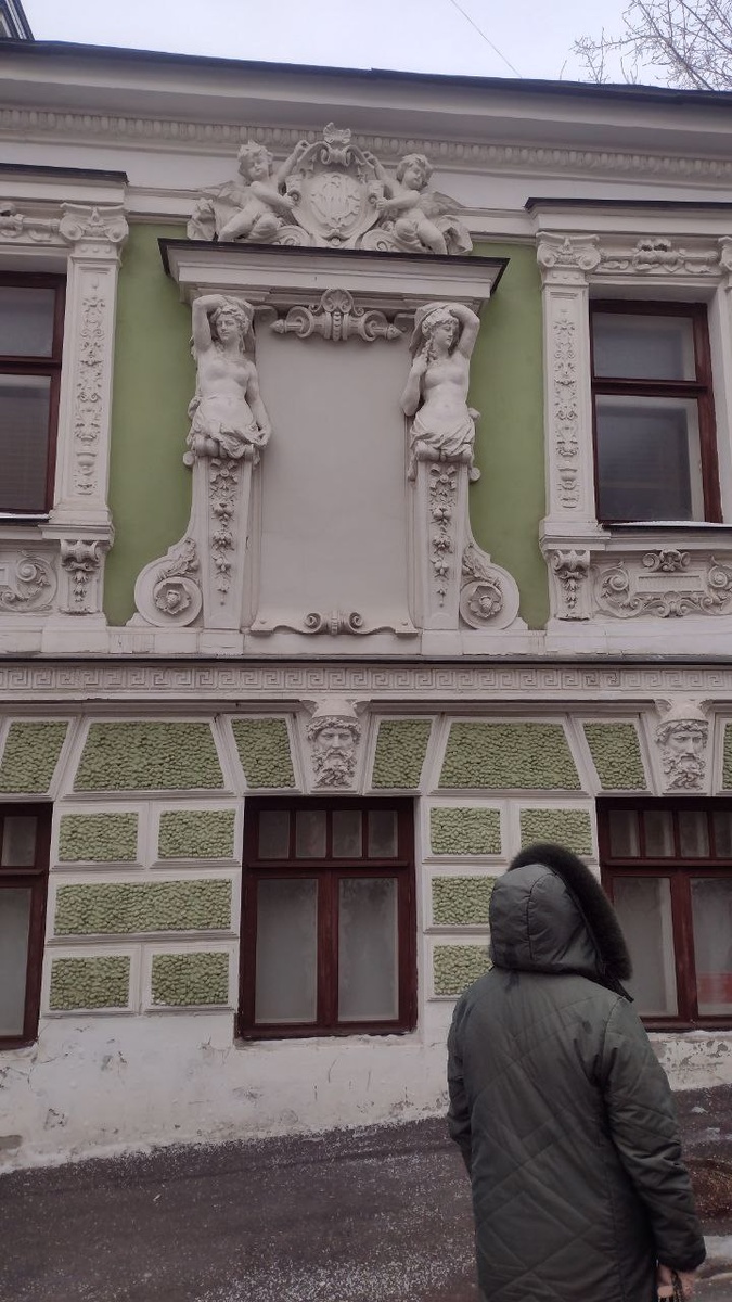 Дом Петра Сысоева в Печатниковом переулке, фотография автора статьи