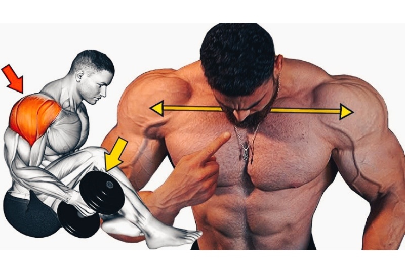 Фитнес-гуру в панике! Это простое движение сделает плечи шире чем у Шварценеггера, за месяц! Забери, делюсь методикой, пока не удалили!