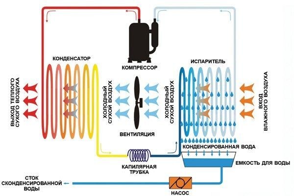 Конденсационные осушители воздуха | Мастер Холода