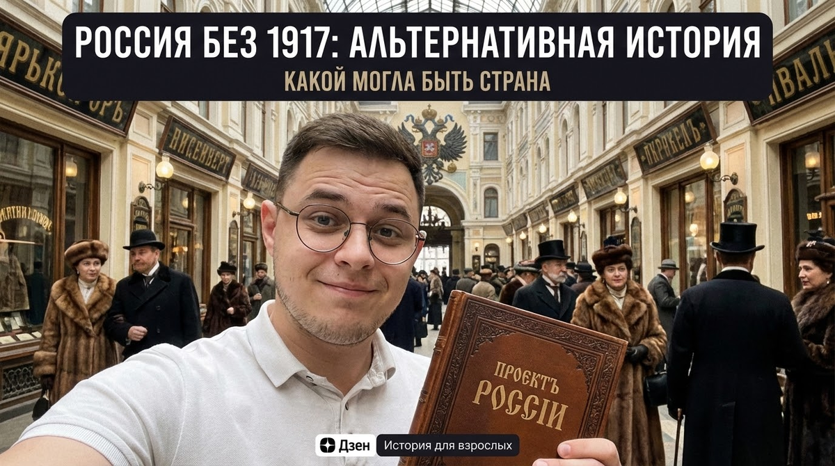 Какой могла бы стать Россия, если бы не было революции 1917 года. 