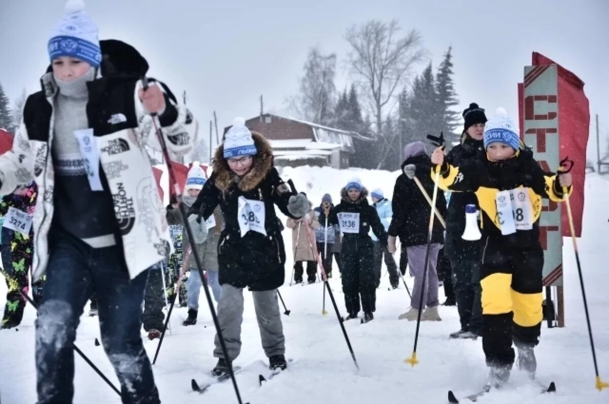    Лыжня России в Томской области побила рекорд: 23 тыс. участников