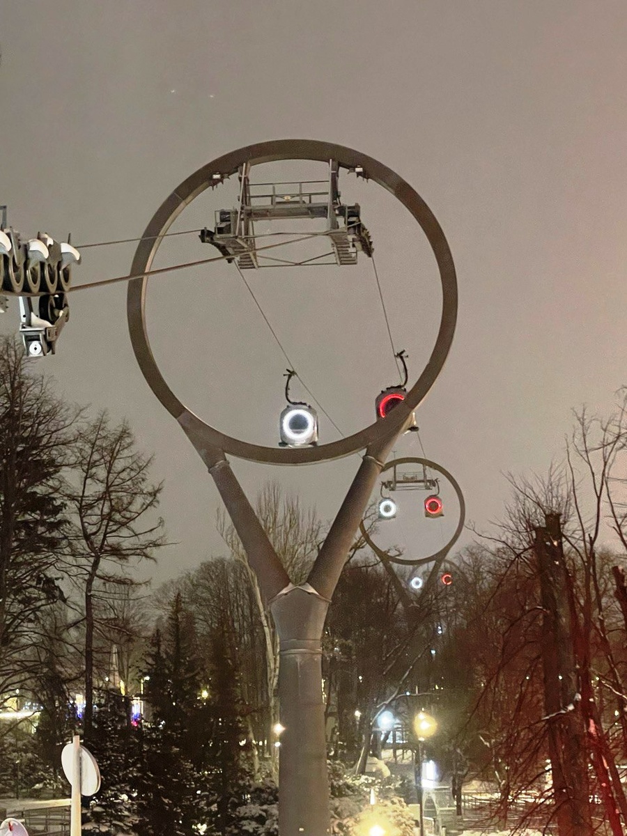 Воздушный трамвай на ВДНХ © "Покажу Москву"