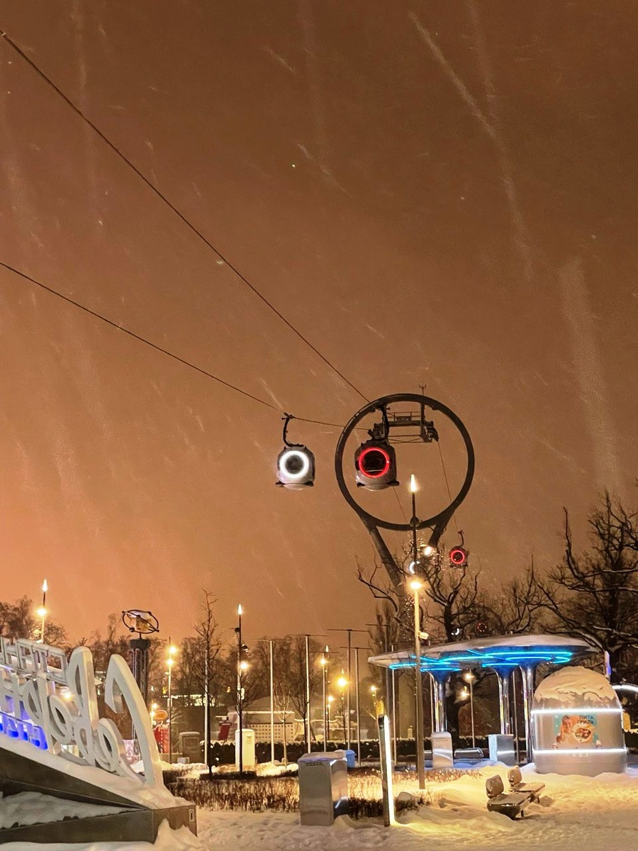 Воздушный трамвай на ВДНХ © "Покажу Москву"