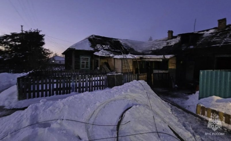     Место происшествия.. Фото: МЧС России по Омской области