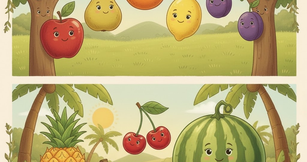 Загадки про фрукты