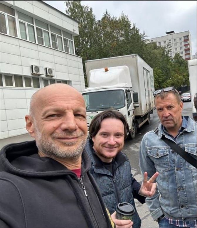 Фото 1. Юсуп Бакшиев, Димитр Тодоров и Сергей Васильев.