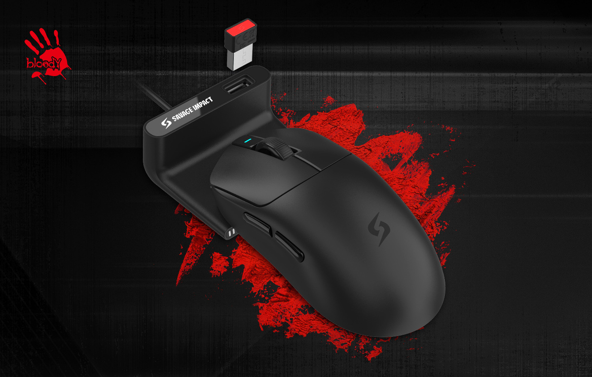 Частота опроса 8000 Гц в беспроводном режиме гарантирует сверхбыструю реакцию в игре.