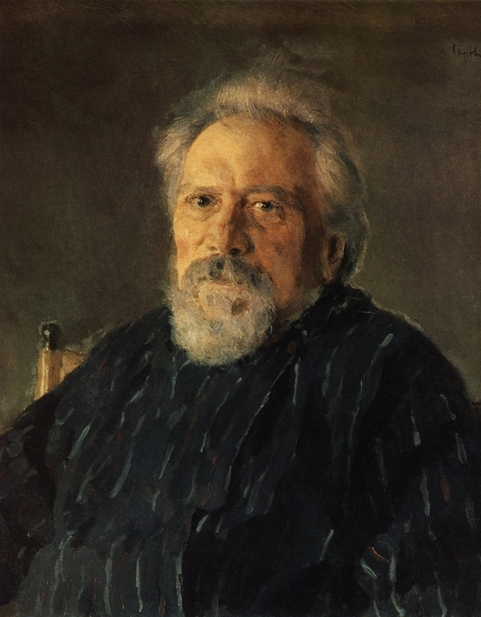 Портрет Н. С. Лескова работы В. А. Серова (1894) / Wikipedia
