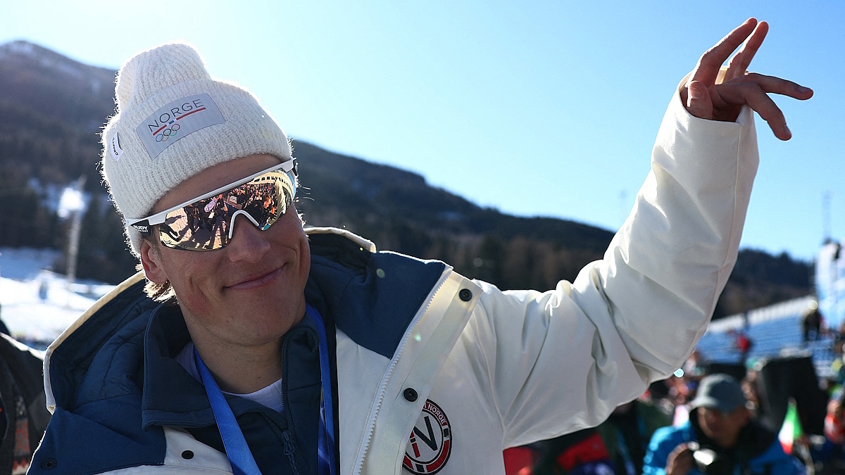    Йоханес Клебо на Олимпиаде-2026. Фото: REUTERS