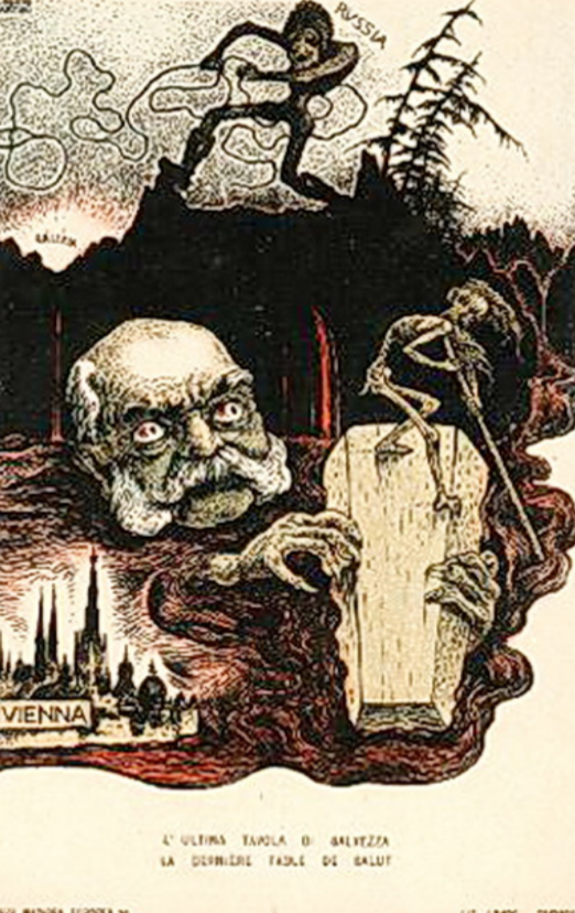 Альберто Мартини. Последнее спасательное судно. Из серии "Европейский танец смерти". 1916