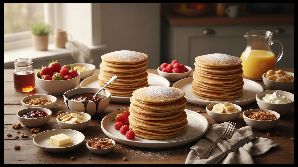 Блины с разными начинками