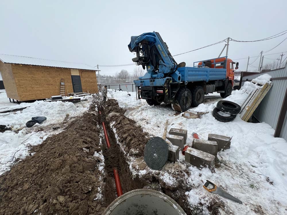 Септик из колец не мерзнет, не промерзает, не замерзает