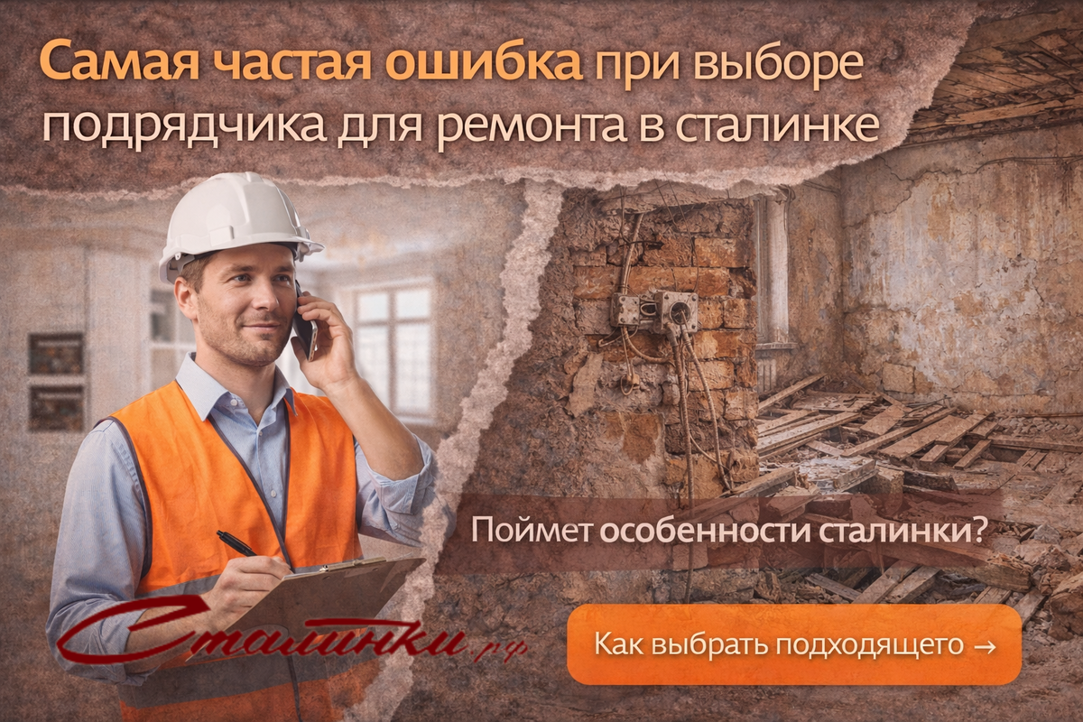 Ремонт квартиры в сталинке - Сталинки.рф