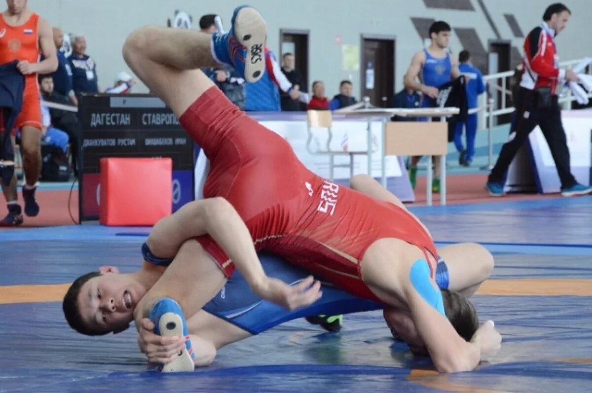    Турнир по вольной борьбе в Крыму посетил олимпийский чемпион Казаков