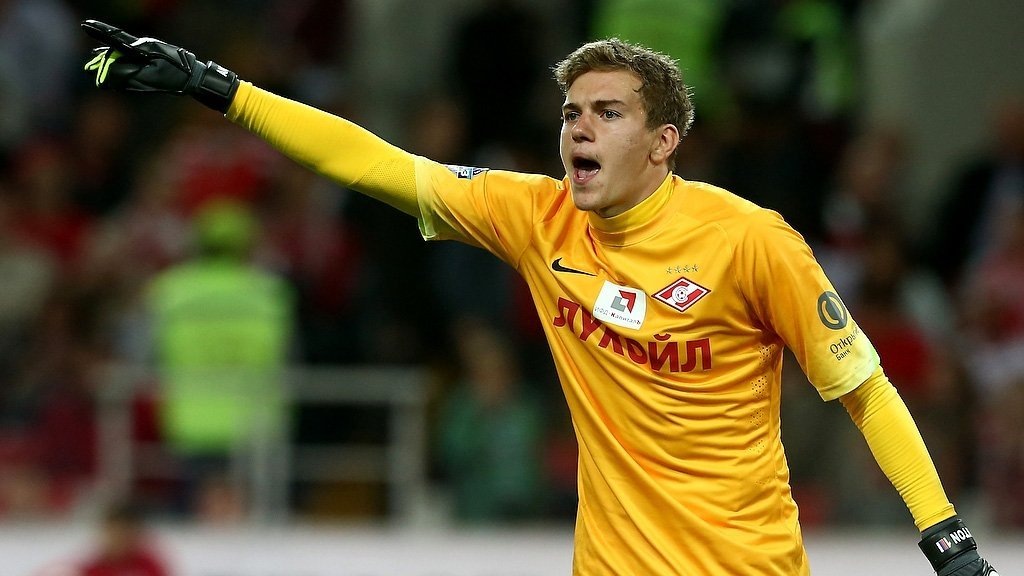 Антон Митрюшкин в Спартаке. Выступал за клуб с 2013 по 2015 годы