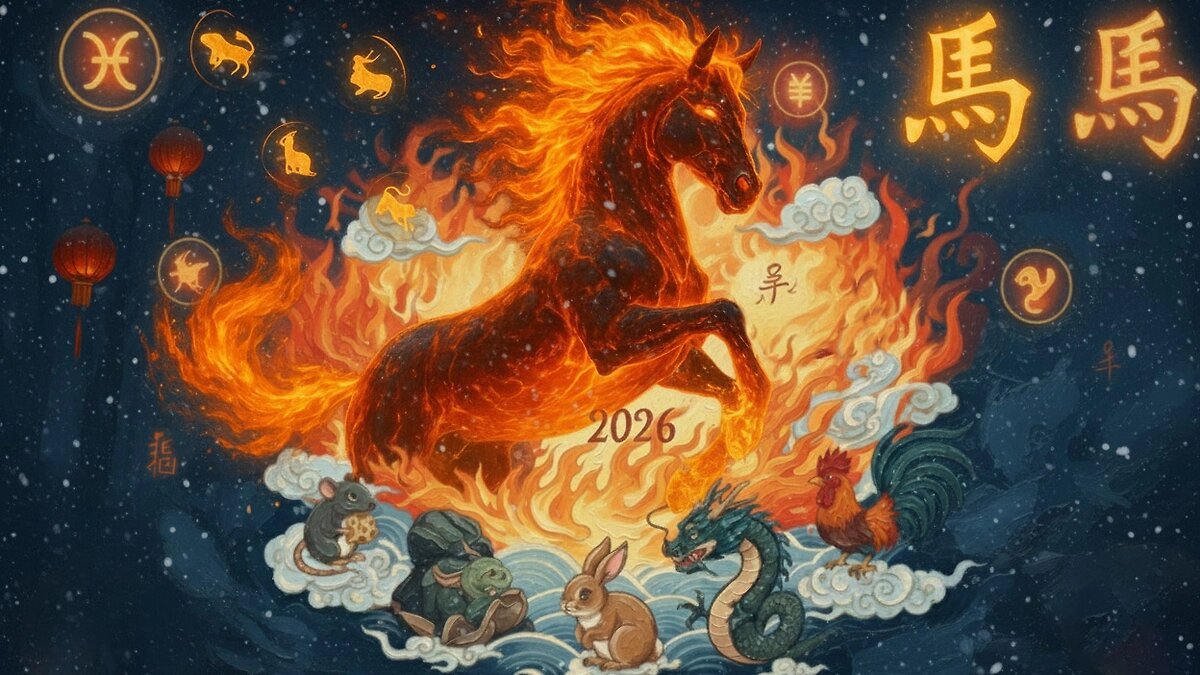 Стихия и цвет китайского Нового года 2026