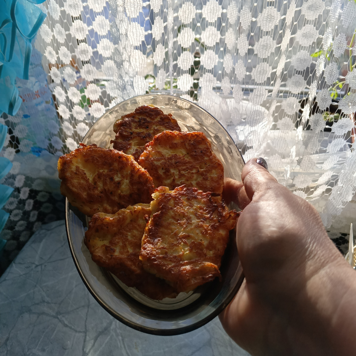 И спросила:если это не драники, то что?