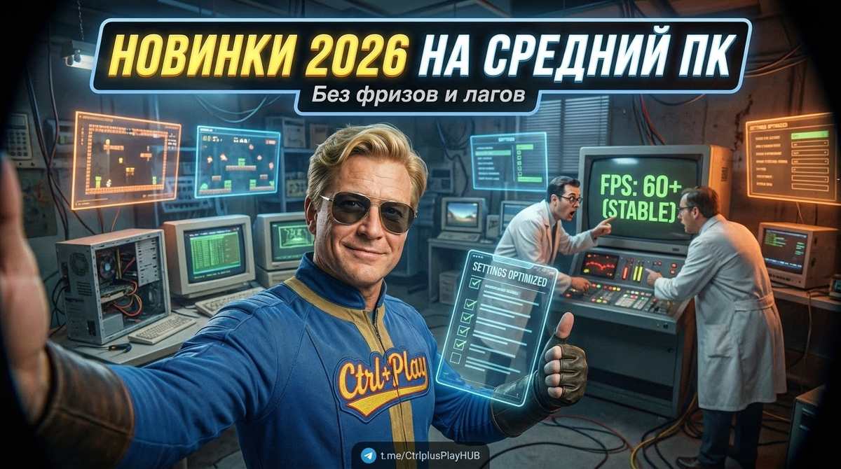 Игры на средний ПК: новинки 2026 и настройки без фризов

