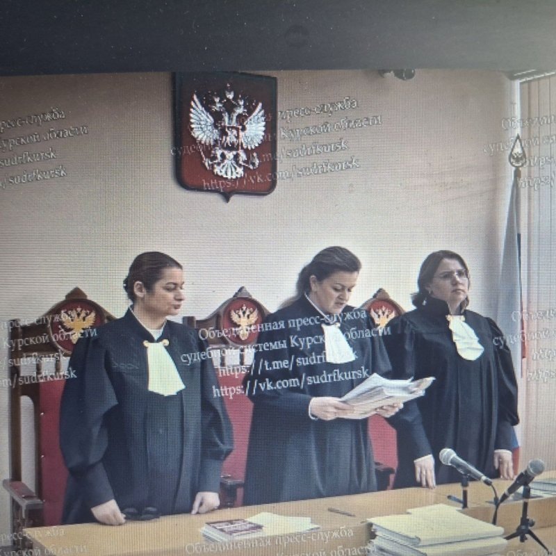    © фото - скриншот видео Объединенной пресс-службы судебной системы Курской области